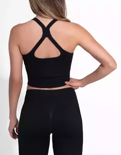 TOP BLACK CORD TOP SEAMLESS en internet