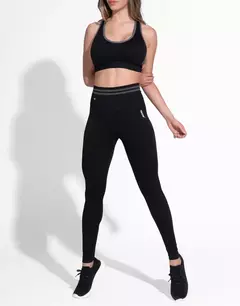 TOP SIDE STRIP BLACK SEAMLESS - Chaco Touché