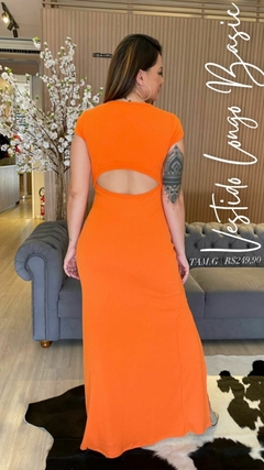 Vestido Longo Básico - comprar online