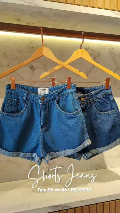 Shorts Jeans Ming Strass - comprar online