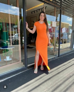 Vestido Longo Básico na internet