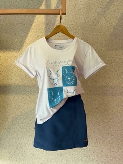 T-shirt Dog Block na internet