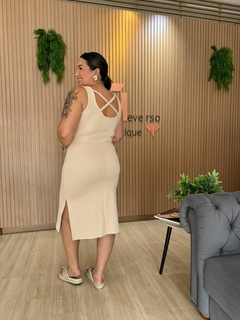 Vestido Canelado Premium