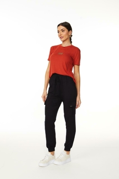 T-Shirt Meia Loka - Reverso Boutique