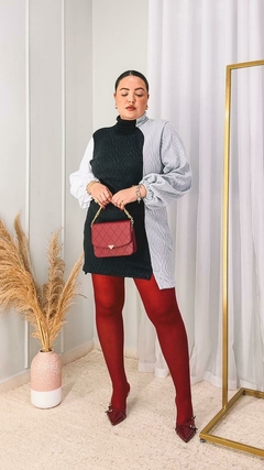 Vestido Tricô Meia Loka - comprar online