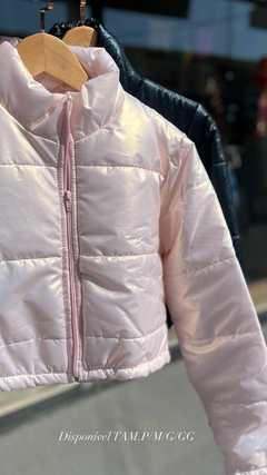 Jaqueta Puffer Metalizada