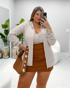 Conjunto Cropped e Camisa na internet