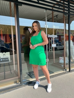 Vestido Decote Alça