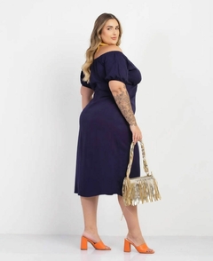 Vestido Midi Decote