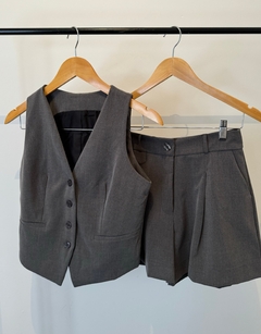 Conjunto De Alfaiataria Manni Cinza - comprar online