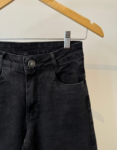 Calca Wide Leg Jeans Preto na internet