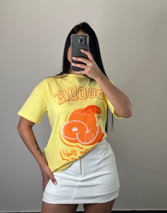 T-shirt Fruta Amarelo - comprar online