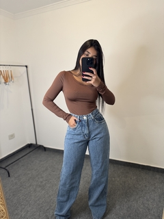 Calça Wide Leg Jeans - Neutraliza se