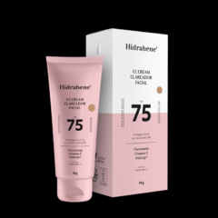 CC CREAM CLAREADOR FACIAL FPS 75 - 40 G - ECO COSMÉTICOS