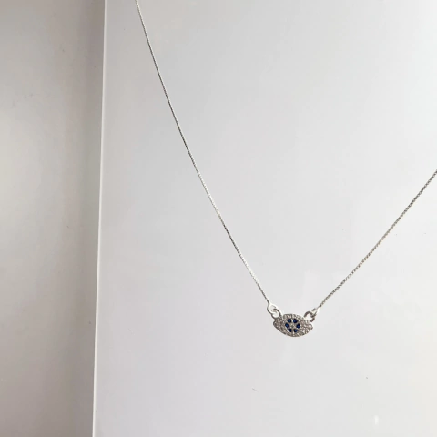 Gargantilha Olho Grego Cravejado - comprar online