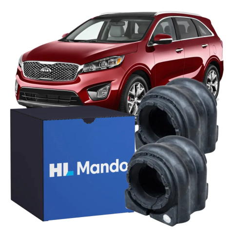 2 Bucha Barra Dianteira Kia Sorento 2015-2020 Original Mando