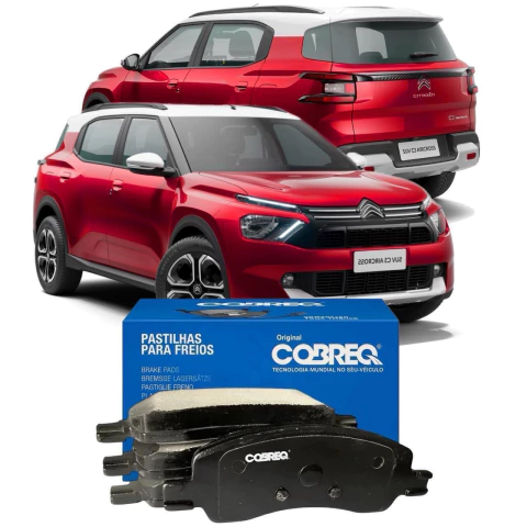 Kit Pastilha Dianteira Novo C3 Aircross 2024 20252026