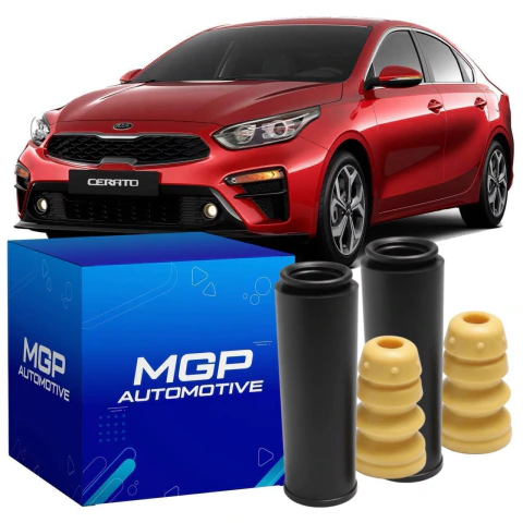 Kit Batente Coifa Traseiro Kia Cerato 2019 a 2022