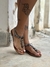 Rasteira Ariela - Chumbo - comprar online