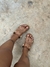 Rasteira Jhuly - Marrom - comprar online