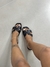 Rasteira Louise - Preta - comprar online