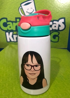 Garrafa Térmica 400 ml - 1 Caricatura - Pix (R$ 130,00) - comprar online