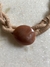 colar feito com corda e encapado com fio encerado com detalhe em resina. - Cá Barranco bijoux 