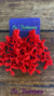 Brinco algas vermelho