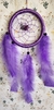 Lilac Amethyst Dream Catcher - Medium