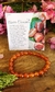 Carnelian Agate Bracelet - Joy and Vitality on internet