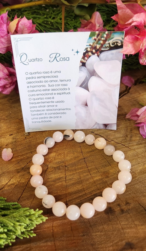 Rose Quartz Bracelet - Unconditional Love and Peace - buy online