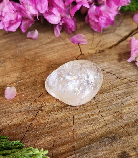 Quartzo transparente Rolado - Iluminação e Energização