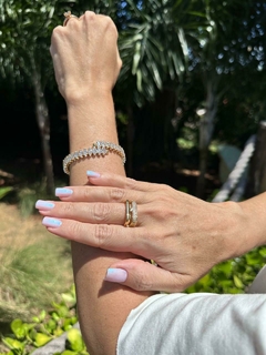Bracelete Zircônia - loja online