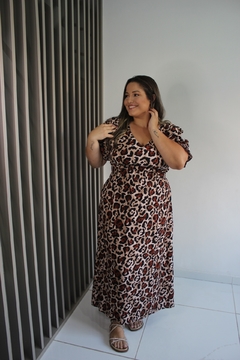 Vestido Giulia | Onça Bege na internet