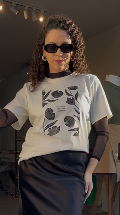Camisa over Estampada - comprar online