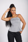 Blusa ALDA | Cinza - comprar online