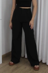 Calça Pantalona Ju | Preta