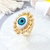 ANILLO OJO AZUL