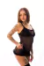 VESTIDO DE RED NEGRO TALIMEL ART 620 - comprar online