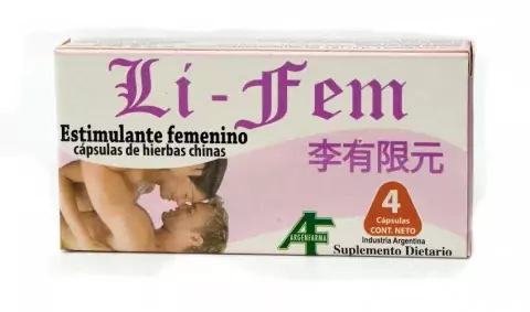 Capsulas Li Fem x 4u