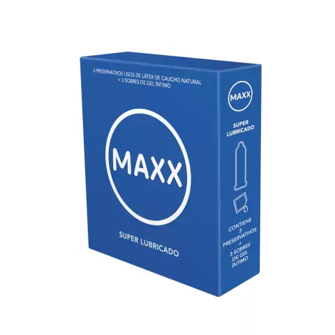 Maxx Super Lubricado x 03 Un.
