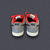 Tênis Nike Dunk Grey Black Red 2009 na internet