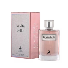 Perfume Árabe Maison Alhambra La Vita Bella EDP 100ml - Fragrância Feminina Sofisticada e Duradoura - Inspirada na Beleza da Vida - Pagno Shop