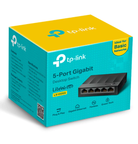 SWITCH 5 PUERTOS INTERNET BASE 1000 TPLINK