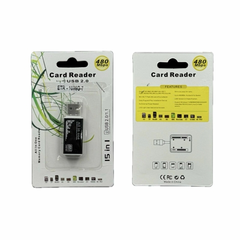 LECTOR MEMORIA USB 2.0 - comprar en línea