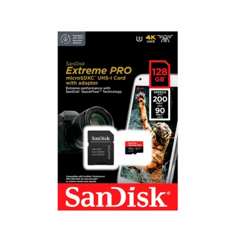 MEMORIA MICRO SD 128 GB EXTREME PRO - comprar en línea
