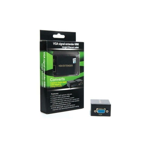 EXTENDER VGA POR CABLE UTP RJ45 HASTA 60M - comprar en línea