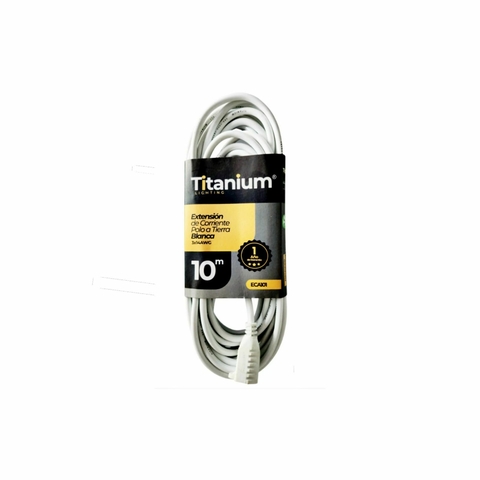 EXTENSION ELECTRICA CON POLO A TIERRA 3X14 AWG 10MTS