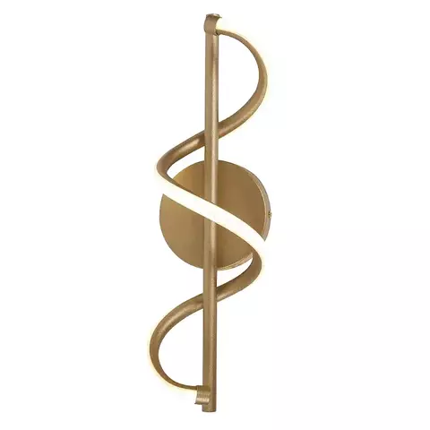 ARANDELA DE PAREDE LED 3000K 13W BIVOLT Ø12X40CM METAL