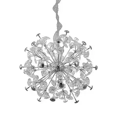 Pendente DCD06214 Dourado com Cristais Ø62cm com 24 Lampadas G4 Bivolt - Sunshine Lustres e Iluminação